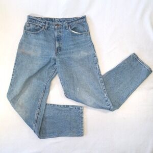 Levi 550 Relaxed Fit Jeans Blue W33 L32 Vintage 90s Tapered Leg Denim Workwear